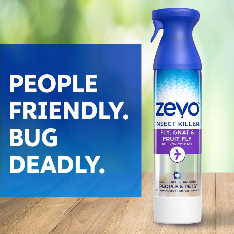 slide 5 of 11, Zevo Fly Gnat and Fruit Fly Flying Insect Spray - 10 fl oz, 10 fl oz