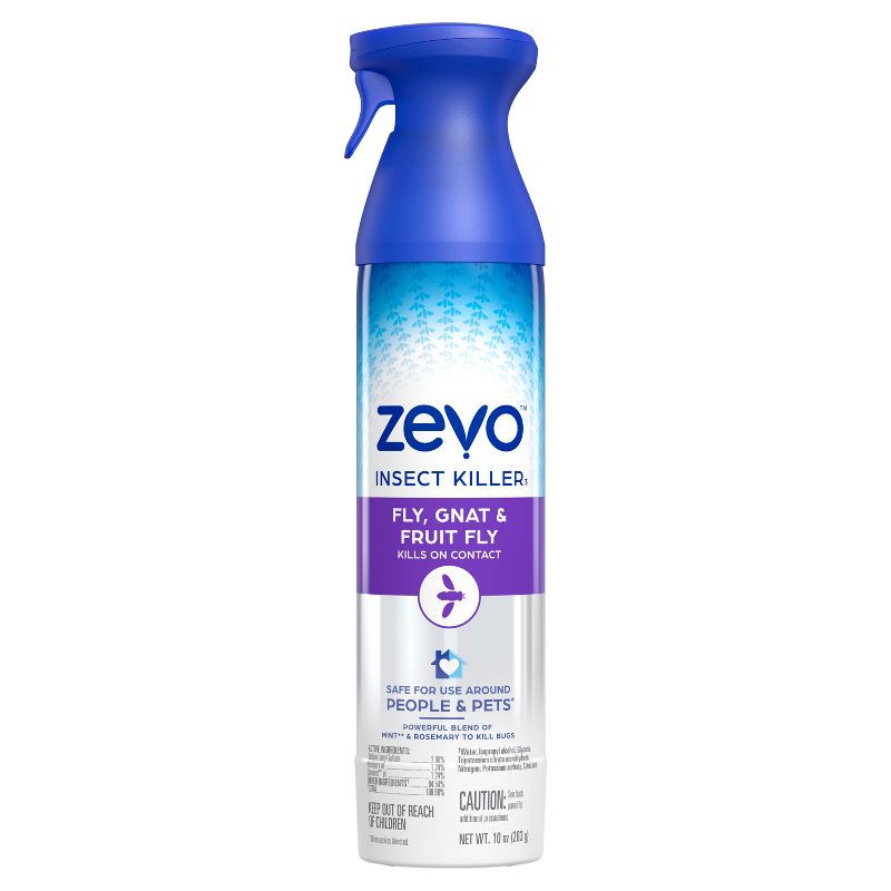 slide 10 of 11, Zevo Fly Gnat and Fruit Fly Flying Insect Spray - 10 fl oz, 10 fl oz