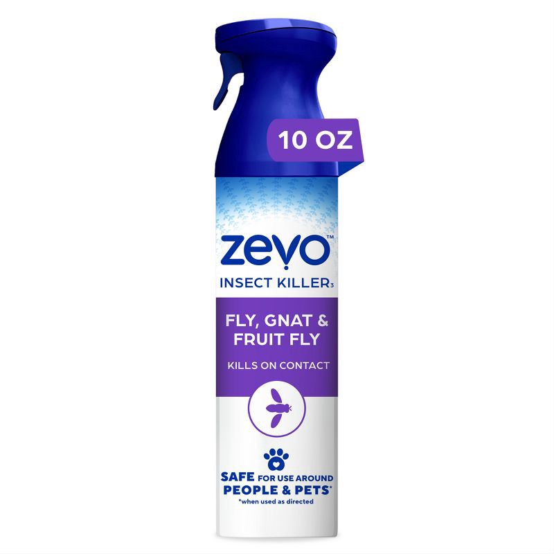 slide 1 of 11, Zevo Fly Gnat and Fruit Fly Flying Insect Spray - 10 fl oz, 10 fl oz