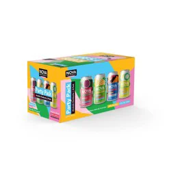 Nova Easy Kombucha Variety Party Pack - 8pk/12 fl oz Cans