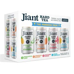 Jiant Hard Kombucha Paradise Pack Hard Tea Variety - 12pk/12 fl oz Cans