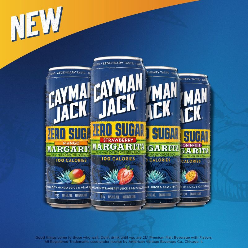 slide 3 of 11, Cayman Jack Zero Sugar Variety Pack - 12pk/12 fl oz Cans, 12 ct; 12 fl oz