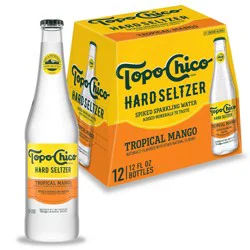 Topo Chico Hard Seltzer Tropical Mango - 12pk/12 fl oz Bottles