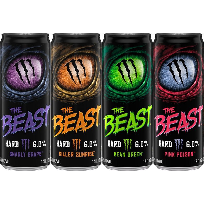 slide 2 of 8, The Beast Unleashed Variety Pack Version #2 - 12pk/12 fl oz Cans, 2 x 12 ct, 12 fl oz