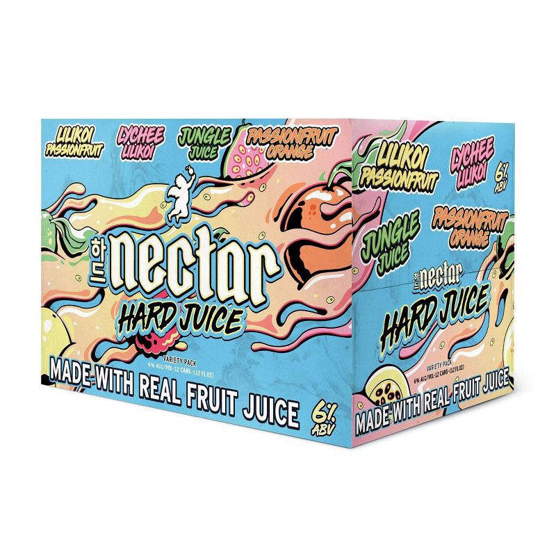 slide 1 of 4, Nectar Hard Seltzer Juice Variety - 12pk/12 fl oz Cans, 12 ct; 12 fl oz
