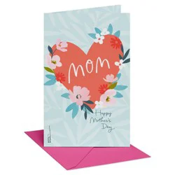 Carlton Cards Mother's Day Card for Mom, So Thankful and So Loved, Includes Envelope, Designed by Kathy Davis
