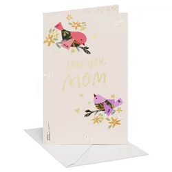 Carlton Cards Mother's Day Card for Mom, Constant Support, Includes Envelope, Designed by Kathy Davis