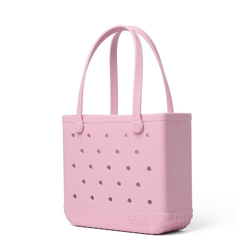 slide 2 of 6, Bogg Bag Baby Bogg Tote Bag - Beach Hydrangea: Vinyl Hardside Shoulder Handbag, 1 ct