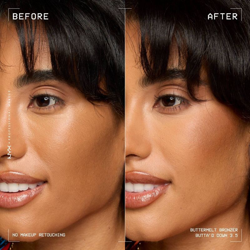 slide 3 of 9, NYX Professional Makeup Buttermelt Bronzer- Butta D Down - 0.17oz, 0.17 oz