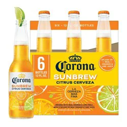 Corona Sunbrew Beer - 6pk/12 fl oz Bottles