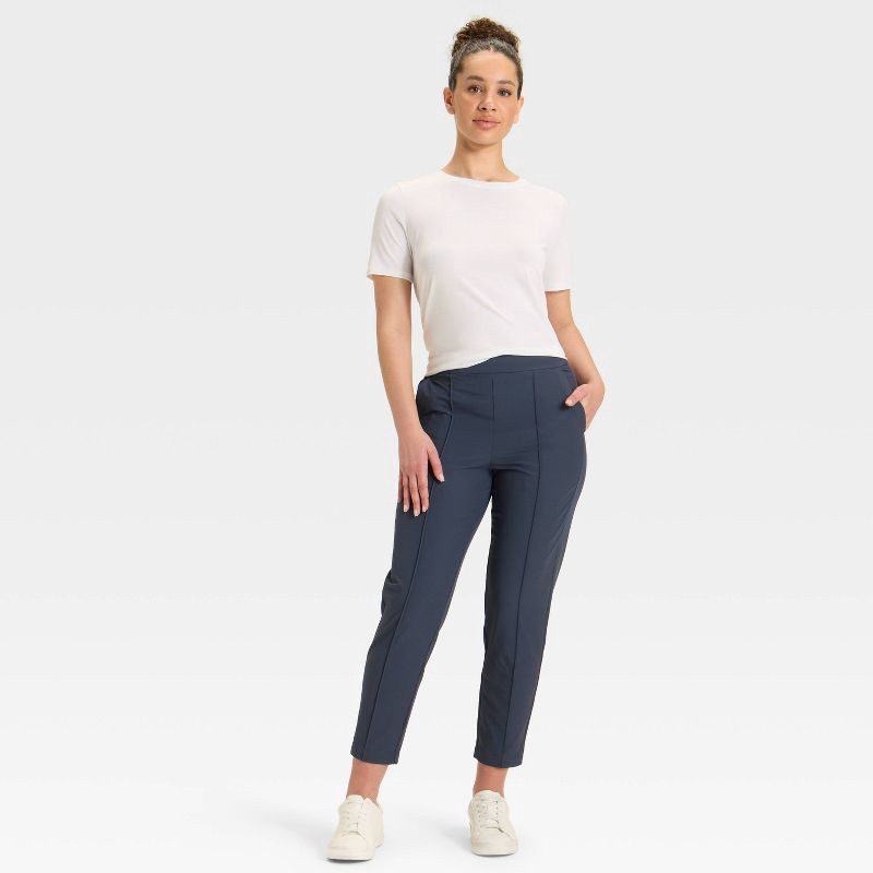 slide 3 of 3, Women's High Rise Golf Pants - All In Motion™ Navy Blue XL, 1 ct