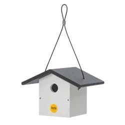 Birds Choice 7" Modern Farmhouse Wren House Black & White