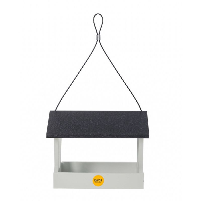 slide 2 of 11, Birds Choice Bird Choice Modern Farmhouse Fly Thru Novelty Bird Feeder 7" Black & White, 1 ct