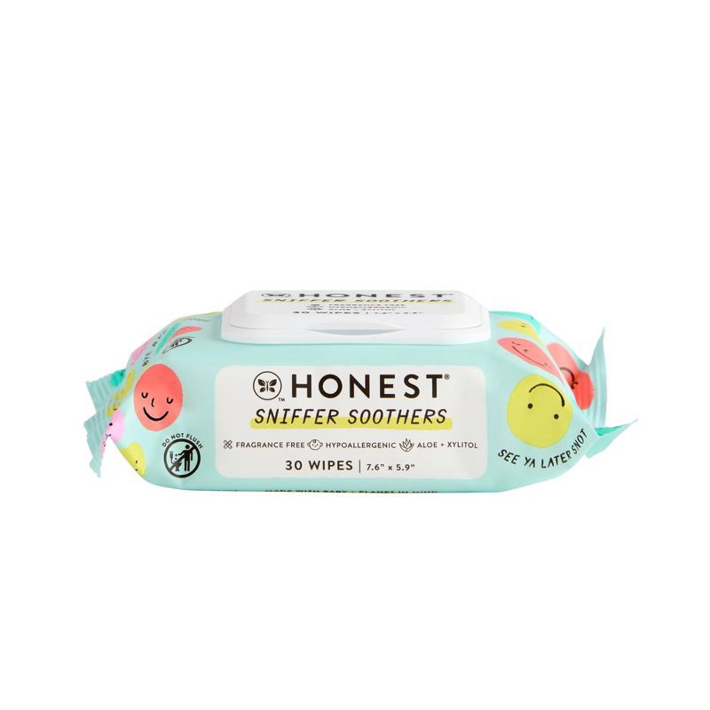 slide 1 of 11, The Honest Company Sniffer Soothers Nose and Face Wipes - 30ct, 30 ct