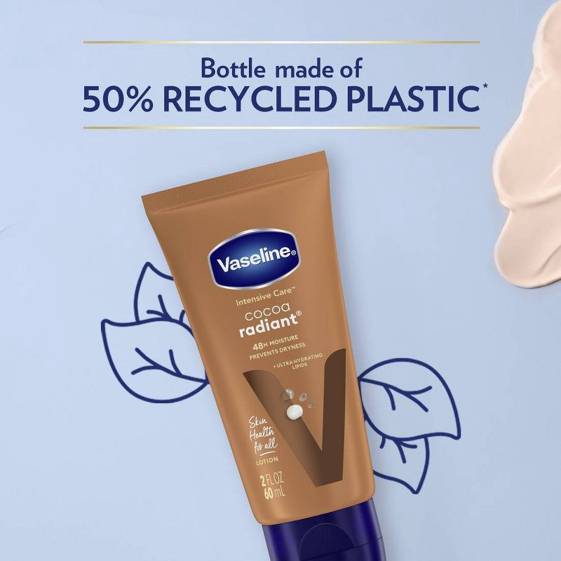 slide 5 of 6, Vaseline Intensive Care Cocoa Radiant Hand and Body Lotion - Travel Size - 2 fl oz, 2 fl oz