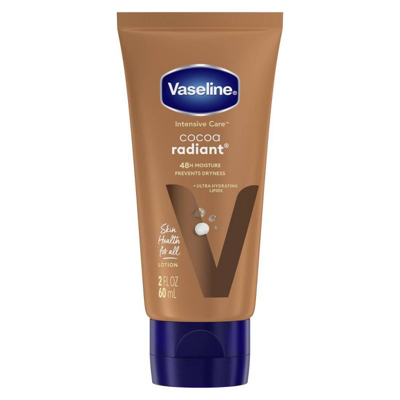 slide 1 of 6, Vaseline Intensive Care Cocoa Radiant Hand and Body Lotion - Travel Size - 2 fl oz, 2 fl oz