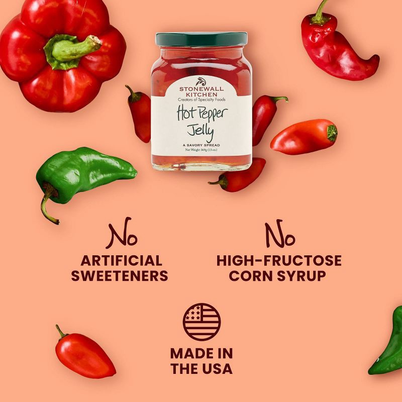 slide 5 of 10, Stonewall Kitchen Hot Pepper Jelly Spread - 13oz, 13 oz