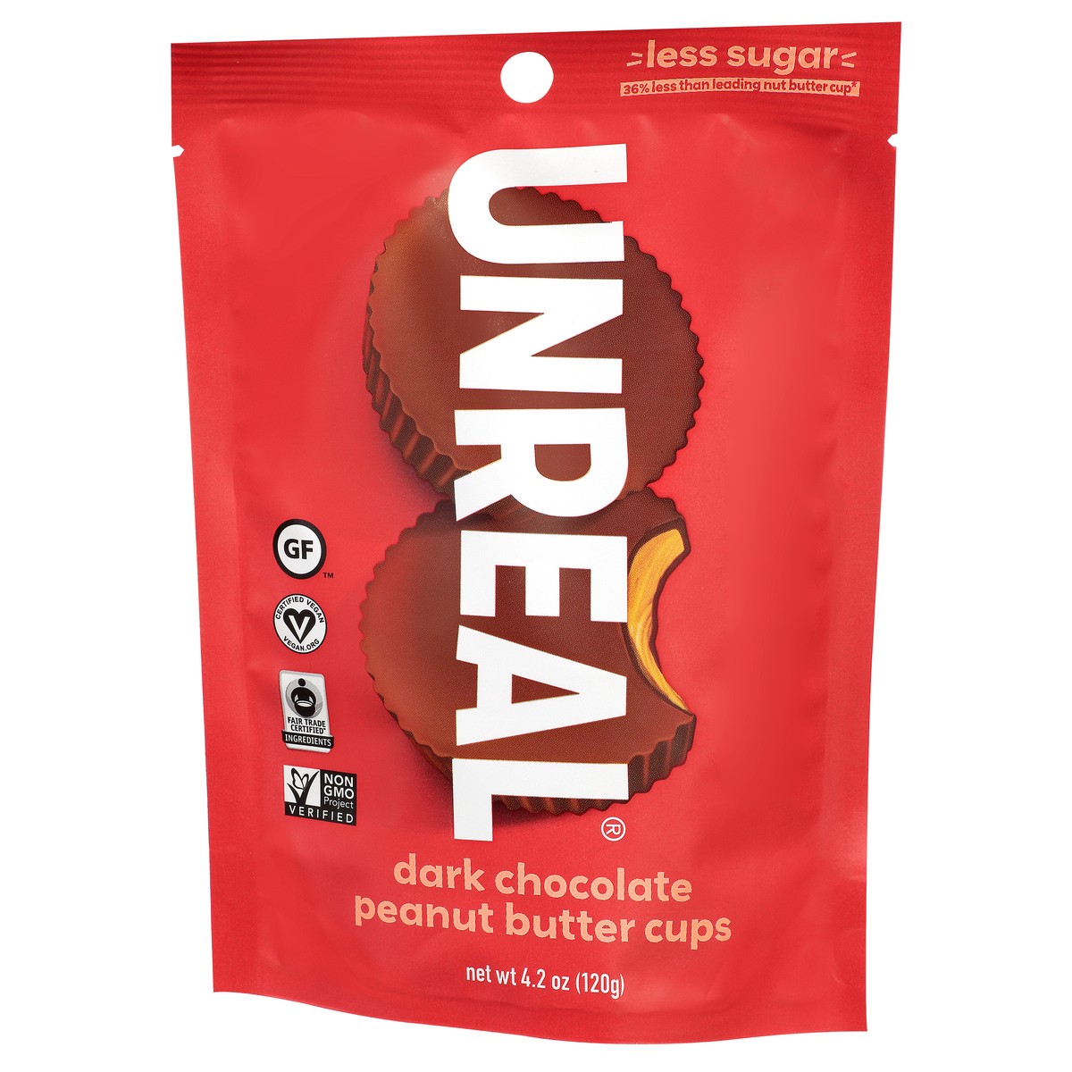 slide 8 of 9, Unreal Dark Chocolate Peanut Butter Cups 4.2 oz, 4.2 oz