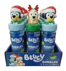 Little Kids Bluey Holiday Character Bubbles 5 oz Solution