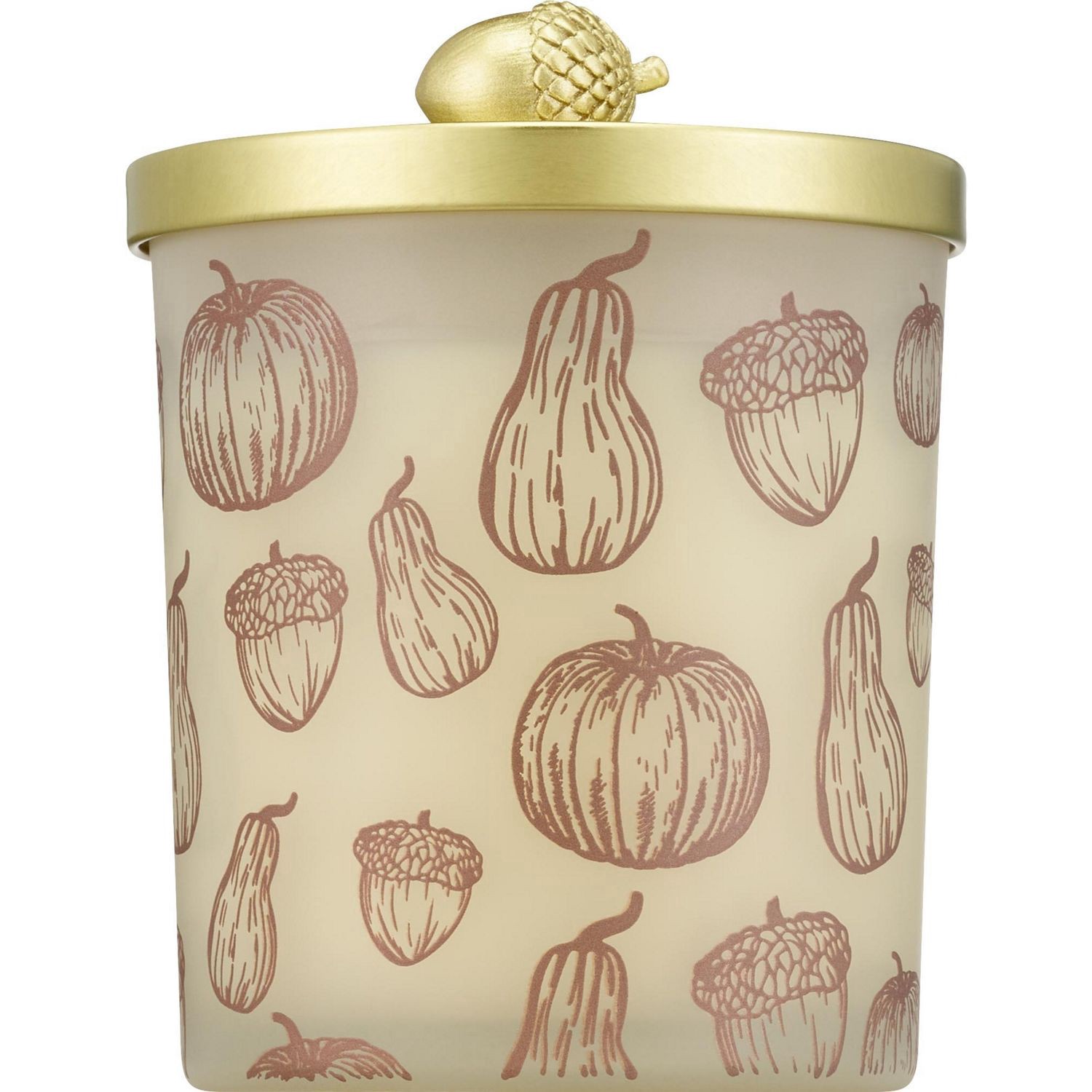 slide 1 of 1, Universal Candle Company Universal Candle Co. Acorn & Gourd Candle, Vanilla Sugar Cookie Scent, 14 Oz, 9.5 oz