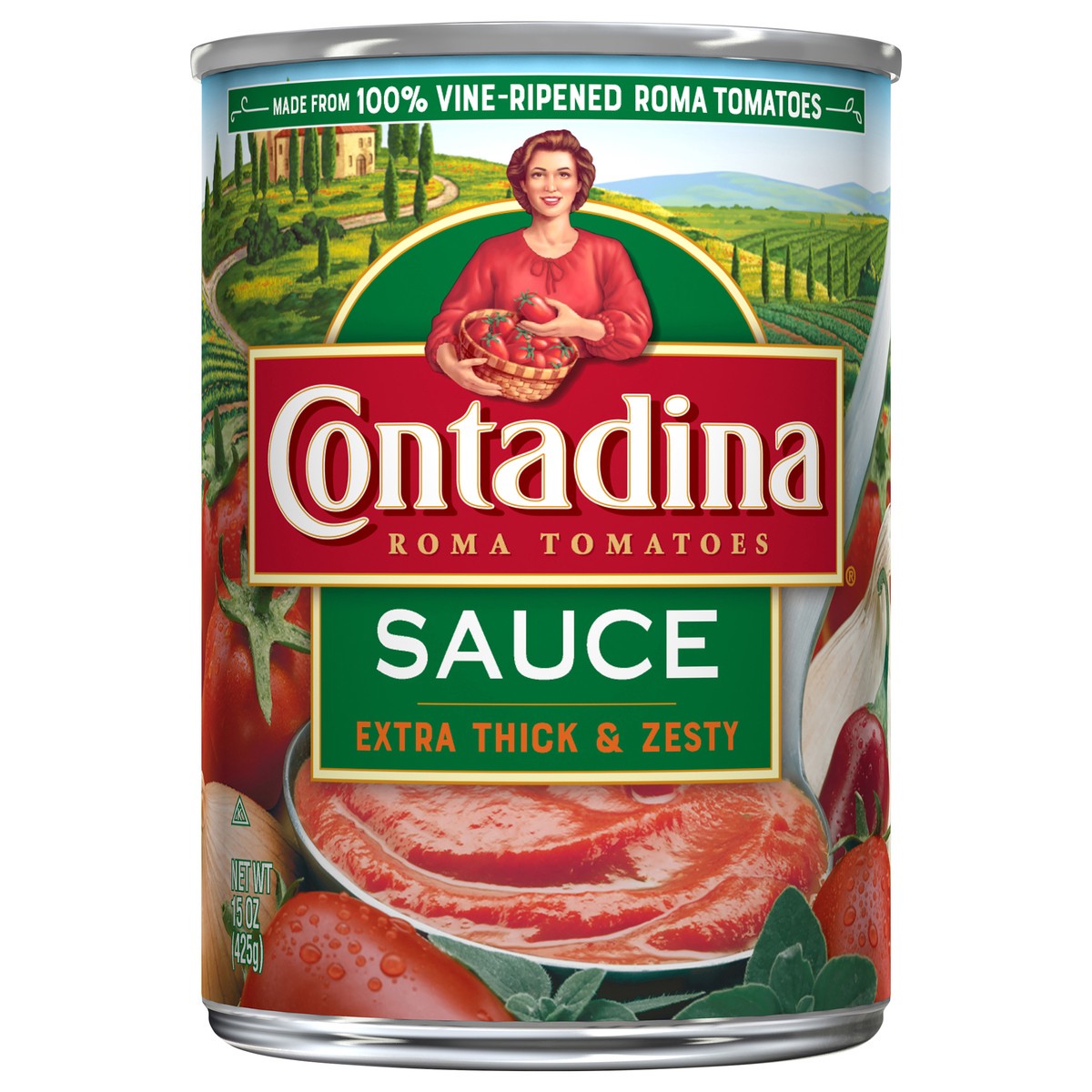 slide 2 of 2, Contadina Extra Thick & Zesty Sauce 15 oz, 1 ct