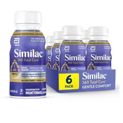 Similac Total Care Gentle Comfort Formula - 8oz/6ct