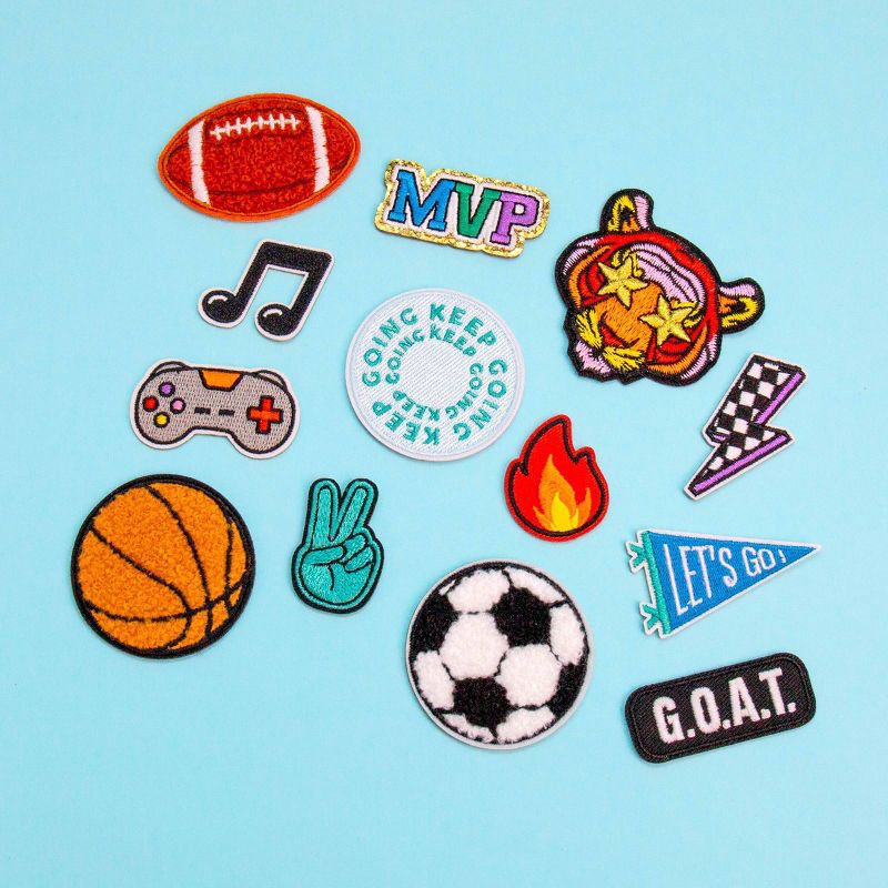 slide 3 of 5, Horizon Group Football Adhesive Patch, 1 ct