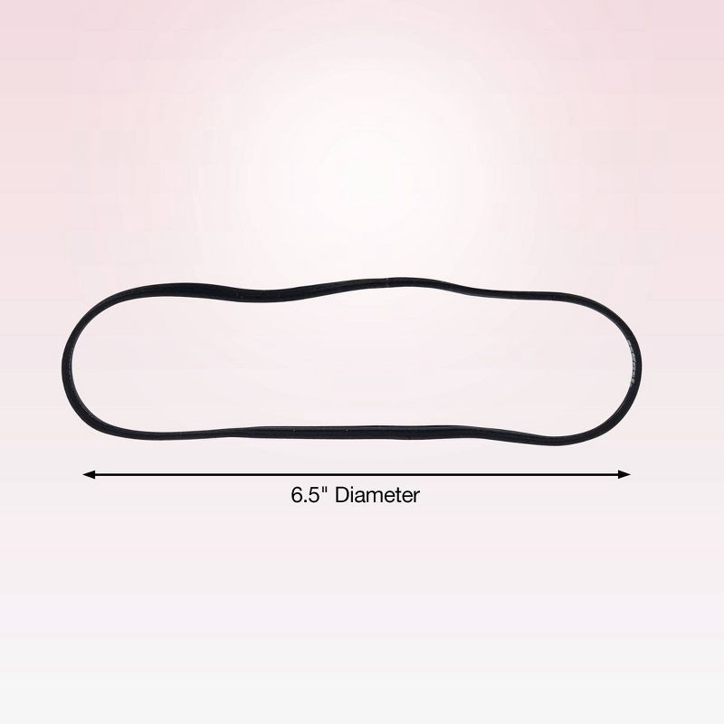 slide 4 of 7, scunci scünci No-Slip Grip Headbands - Black - All Hair - 4pcs, 4 ct