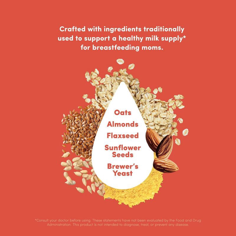 slide 4 of 8, Oat Mama Lactation Bars - Chocolate Almond Coconut - 6.35oz/5ct, 5 ct; 6.35 oz