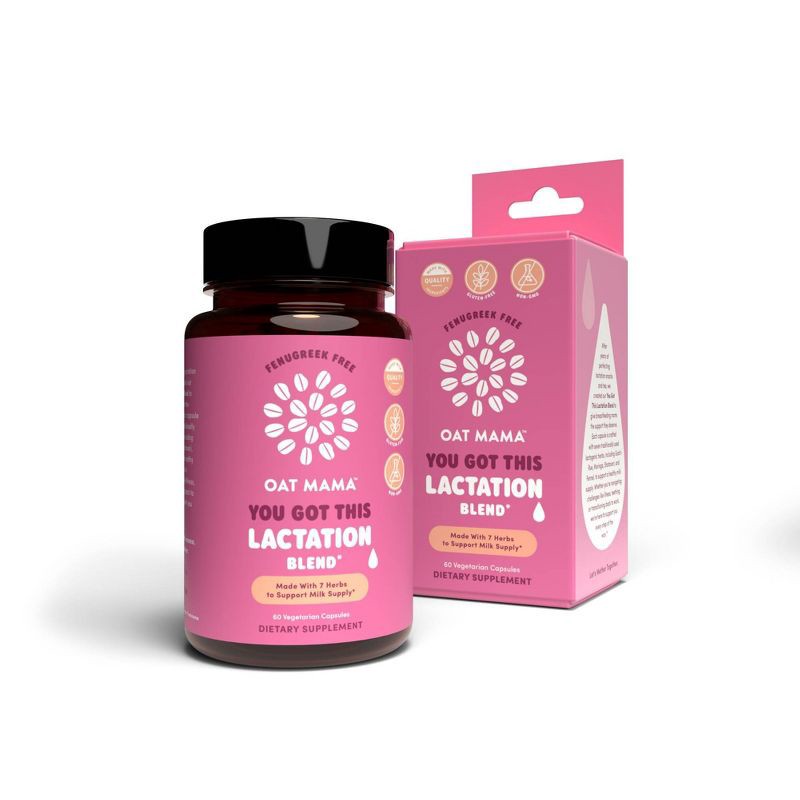 slide 1 of 7, Oat Mama You Got This Lactation Supplements - 60ct, 60 ct