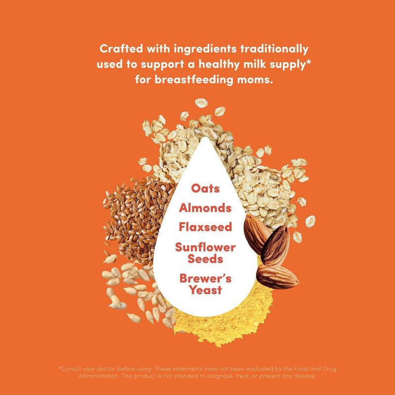 slide 5 of 8, Oat Mama Lactation Bars - Peanut Butter Chocolate Chips - 6.35oz/5ct, 5 ct; 6.35 oz