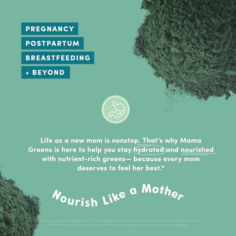 slide 5 of 8, Oat Mama Greens Superfoods Booster Scoopable Jar - 6.35oz - Fuji Apple, 30 ct