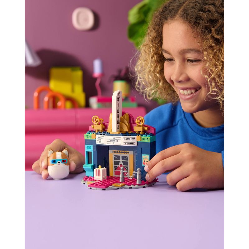 slide 9 of 12, BLDR Squishmallows 2" Character & Set Assortment Small Building Set -Reginald At The Movies, 1 ct