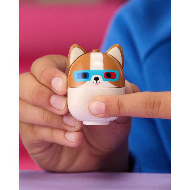 slide 10 of 12, BLDR Squishmallows 2" Character & Set Assortment Small Building Set -Reginald At The Movies, 1 ct