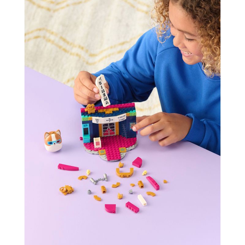 slide 11 of 12, BLDR Squishmallows 2" Character & Set Assortment Small Building Set -Reginald At The Movies, 1 ct