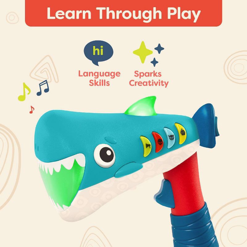 slide 4 of 6, B. toys Voice Changer Megaphone, 1 ct