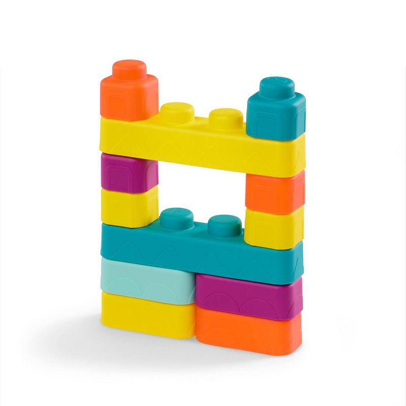 slide 8 of 8, B. toys Soft Building Blocks, 1 ct