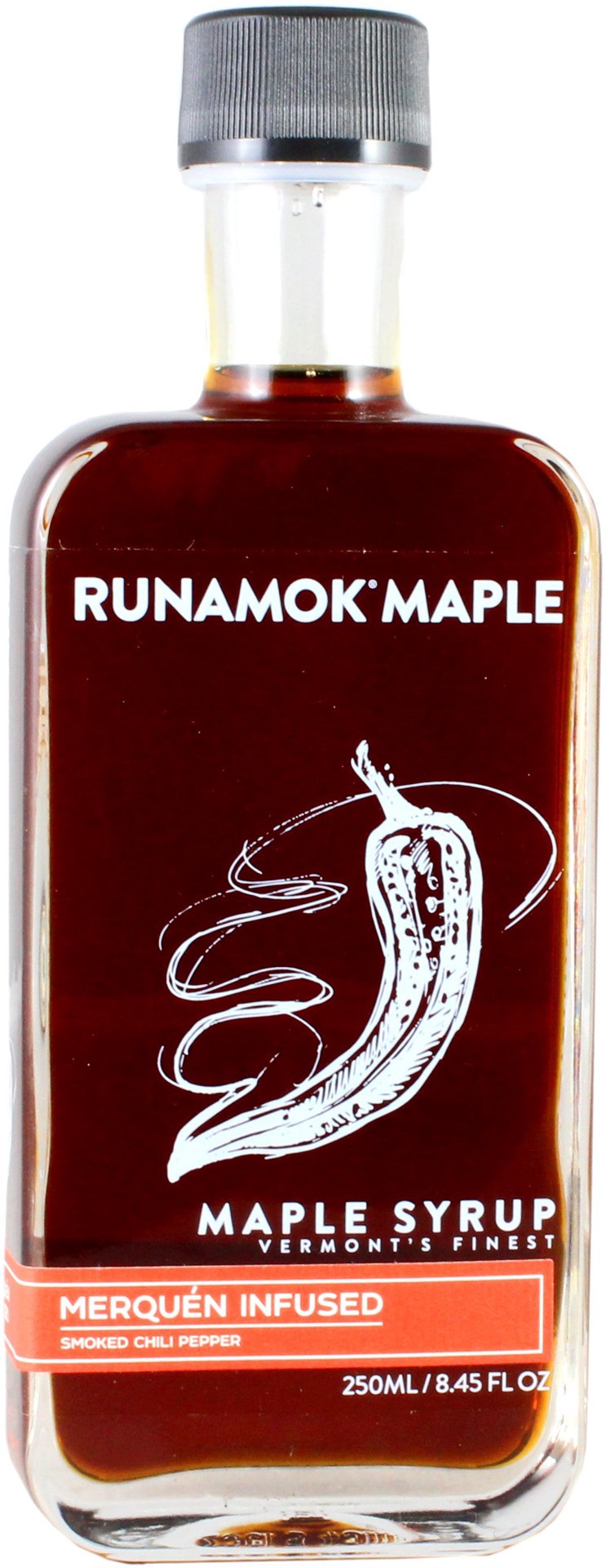slide 1 of 1, Runamok Maple Syrup Merquen Chili Pepper Infused, 8.45 oz
