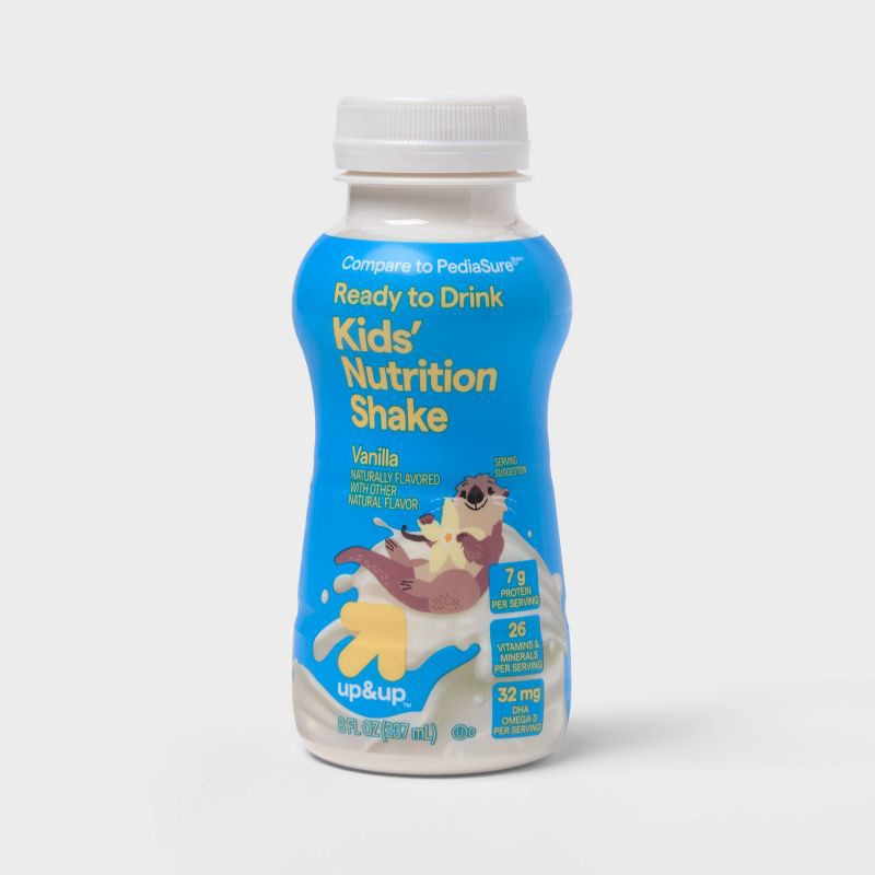 slide 4 of 5, Kids' Vanilla Nutritional Pediatric Supplement Drink - 6ct/48 fl oz - up&up™, 6 ct, 48 fl oz