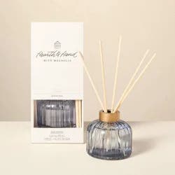 Hearth & Hand with Magnolia 8.45 fl oz Ribbed Glass Diffuser Canvas - Hearth & Hand™ with Magnolia