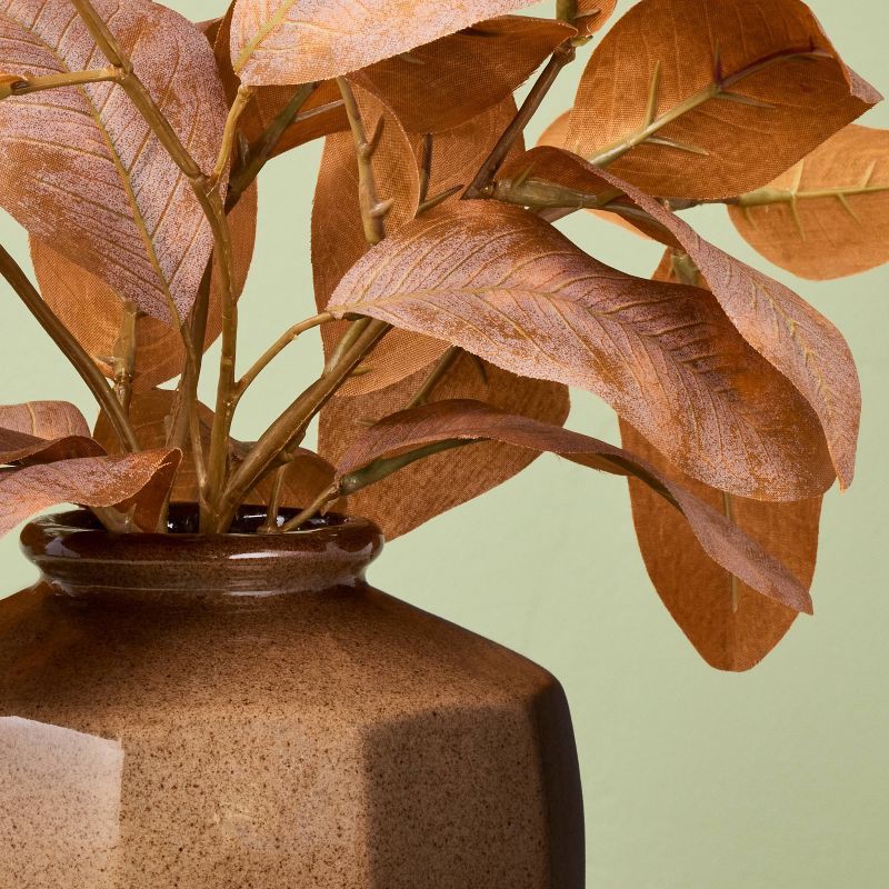 slide 2 of 4, Hearth & Hand with Magnolia 11" Rusted Eucalyptus Artificial Fall Arrangement - Hearth & Hand™ with Magnolia, 1 ct