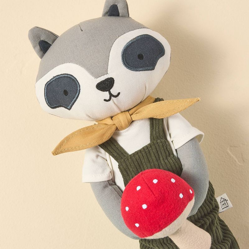 slide 3 of 3, Hearth & Hand with Magnolia Animal Plush Racoon - Hearth & Hand™ with Magnolia, 1 ct
