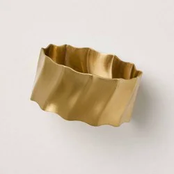 Hearth & Hand with Magnolia Brass Finish Napkin Ring - Hearth & Hand™ with Magnolia