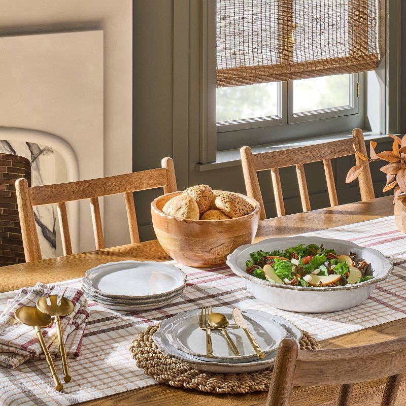 slide 2 of 3, Hearth & Hand with Magnolia 2pc Brass Finish Salad Fork and Spoon Set - Hearth & Hand™ with Magnolia, 2 ct
