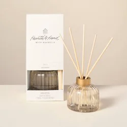 Hearth & Hand with Magnolia 8.45 fl oz Ribbed Glass Diffuser Salt - Hearth & Hand™ with Magnolia