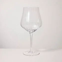 Hearth & Hand with Magnolia 20oz Wine Glass Clear - Hearth & Hand™ with Magnolia