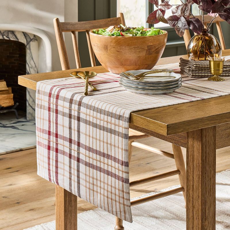 slide 2 of 3, Hearth & Hand with Magnolia Large Carved Edge Wood Bowl Mid Tone - Hearth & Hand™ with Magnolia, 1 ct