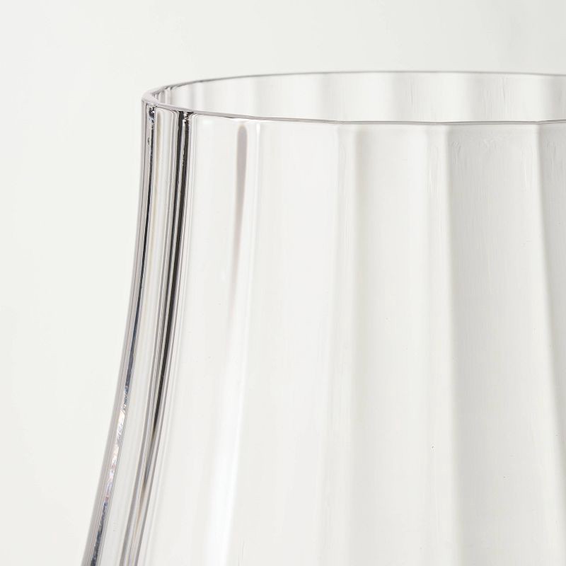 slide 3 of 4, Hearth & Hand with Magnolia 14oz Short Water Glass Clear - Hearth & Hand™ with Magnolia, 14 oz
