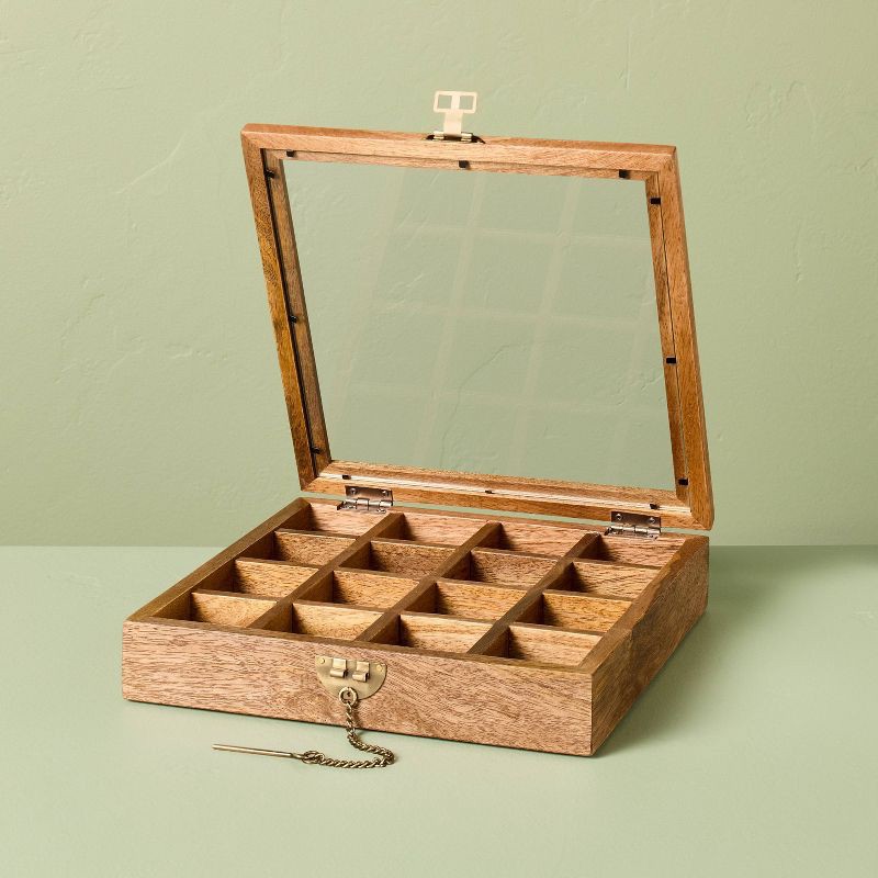 slide 3 of 4, Hearth & Hand with Magnolia Small Wood Collectables Box - Hearth & Hand™ with Magnolia, 1 ct