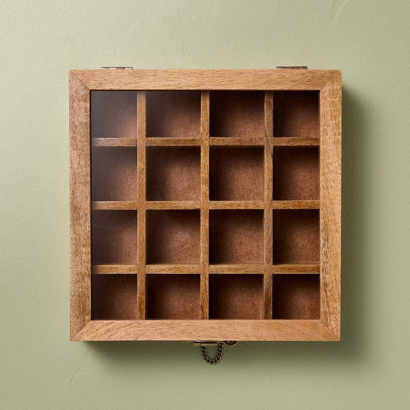 slide 1 of 4, Hearth & Hand with Magnolia Small Wood Collectables Box - Hearth & Hand™ with Magnolia, 1 ct